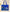 WILDFLOWER TOTE BAG - ROYAL BLUE