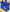 WILDFLOWER TOTE BAG - ROYAL BLUE