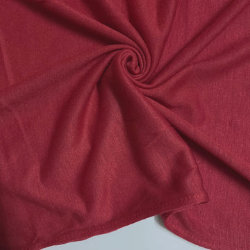 Plain Jersey Hijabs - Red