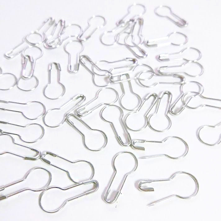 Box of Pear Pins (Snag free pins) – Silver