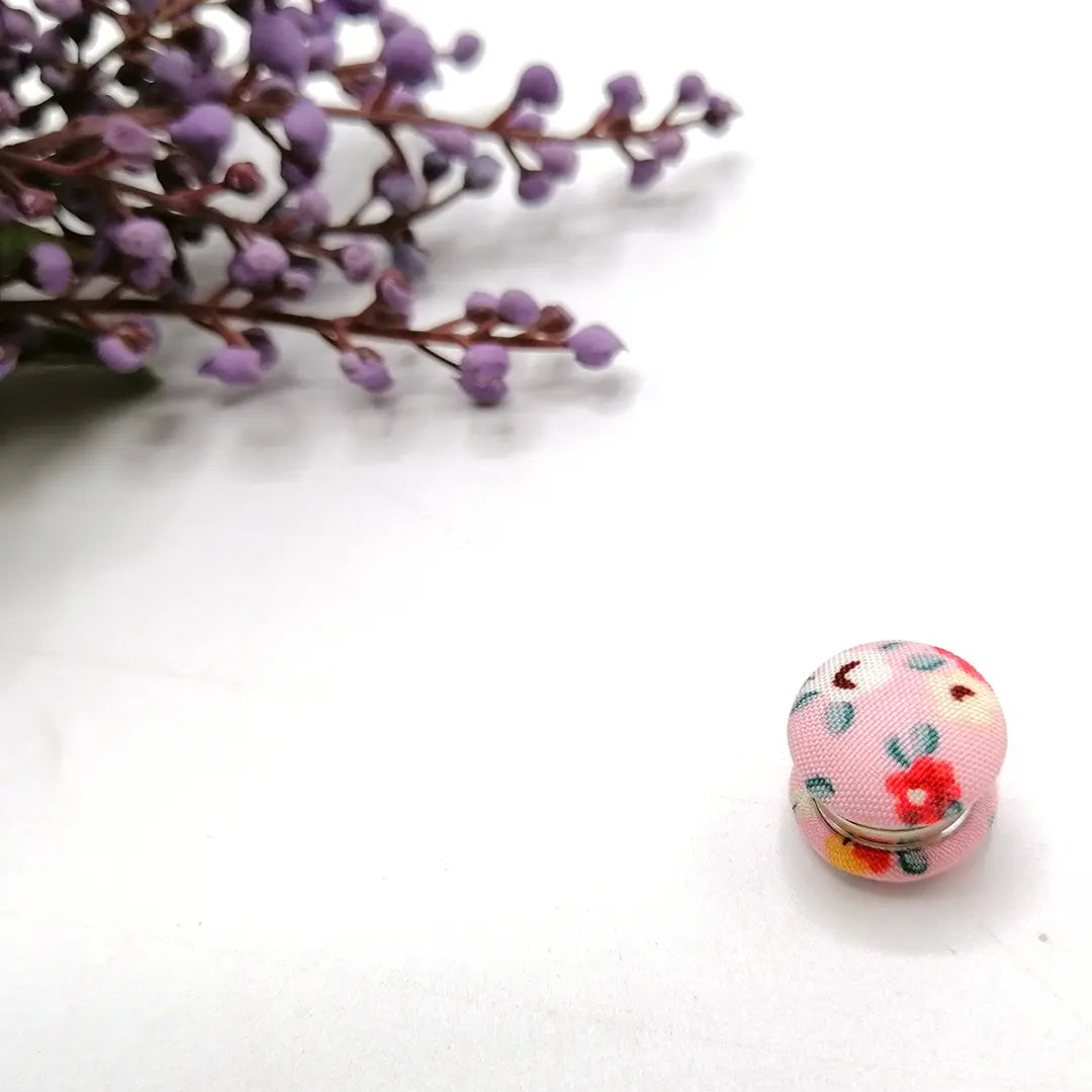 Magnetic Floral Pins – Baby Pink