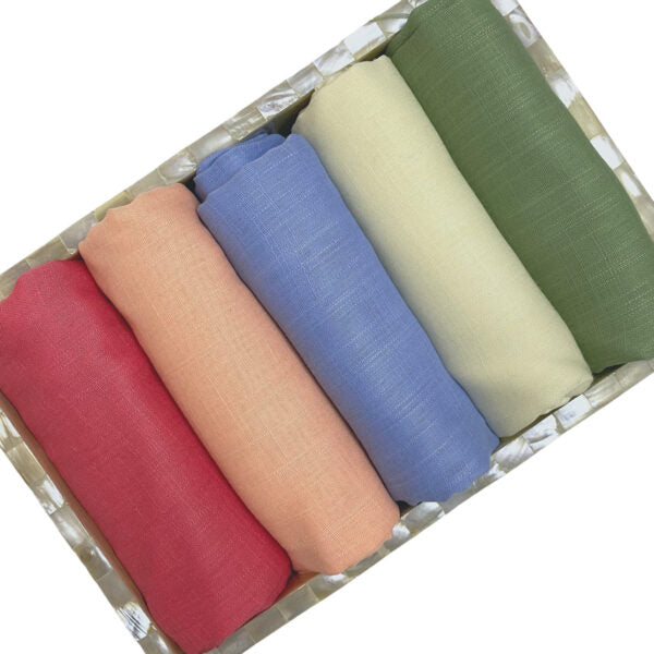 “Soft Peony” Premium Turkish (Regular Width) Hijab Bundle