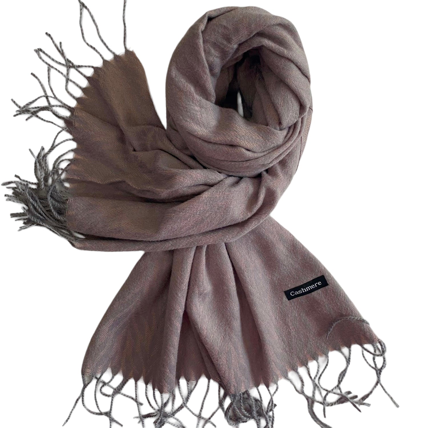 Orchard Woolen Hijab - Mauve