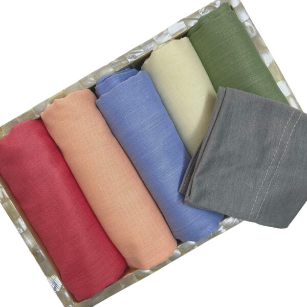 “Soft Peony” Premium Turkish (Regular Width) Hijab Bundle