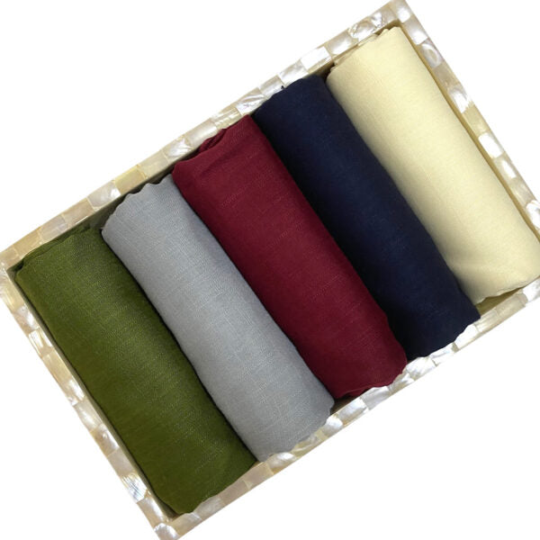 “Rainbow Haze” Premium Turkish (Regular Width) Hijab Bundle