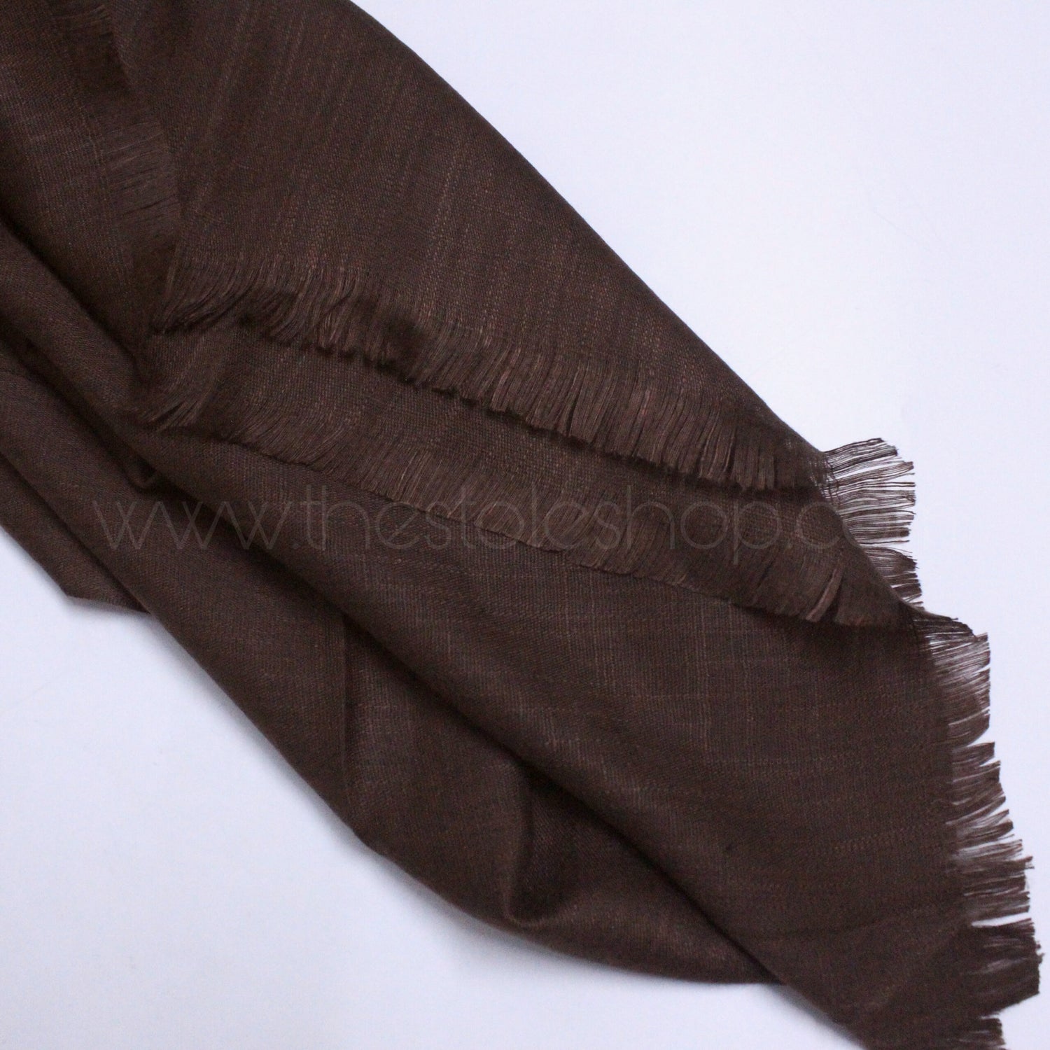 Premium Turkish – Slub Textured (Wider Width) – Chocolate