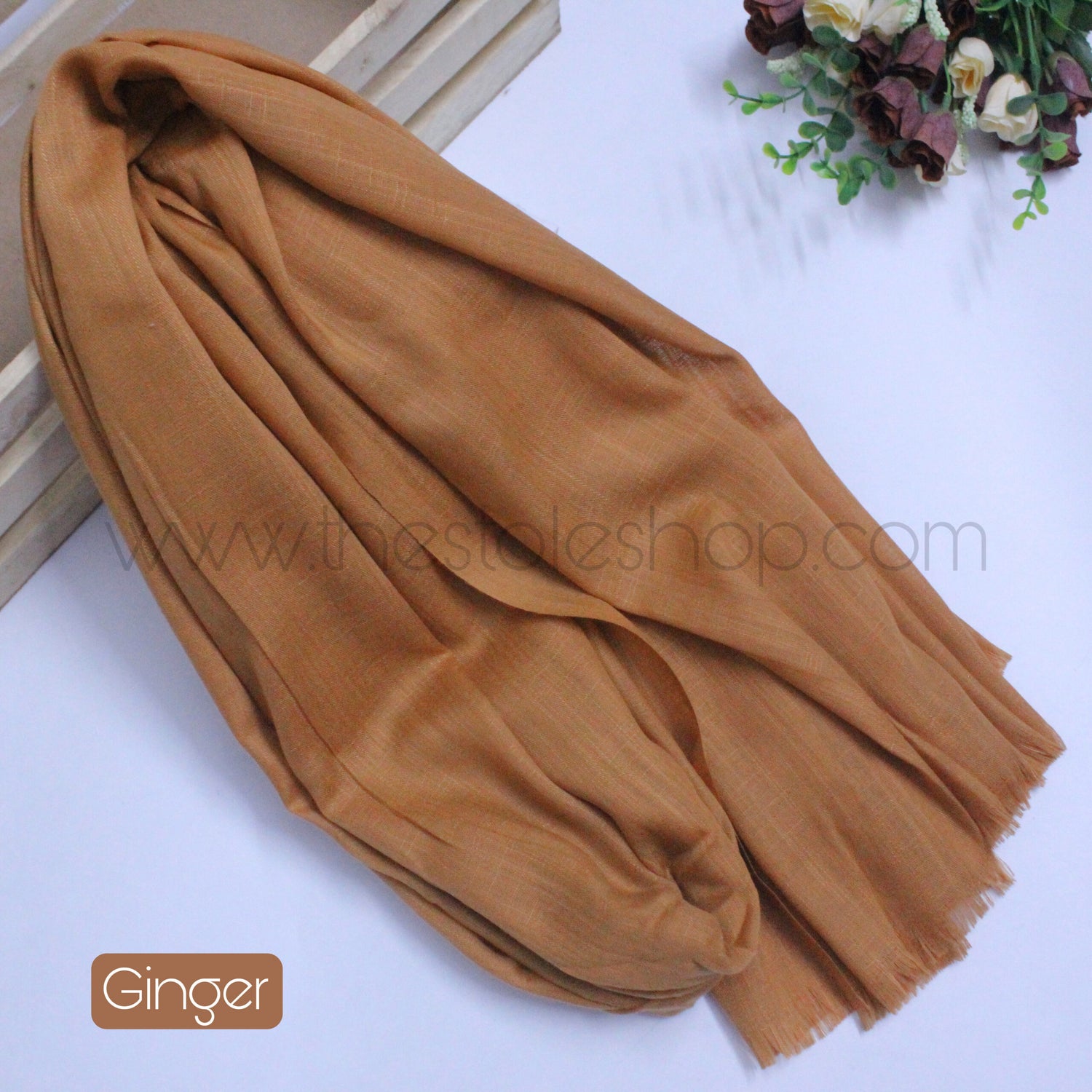 Premium Turkish – Slub Textured (Wider Width) – Ginger