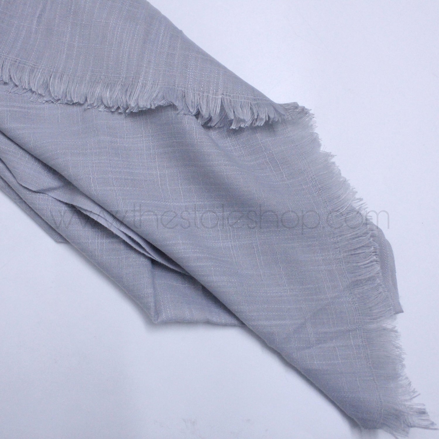 Premium Turkish – Slub Textured (Wider Width) – Dolphin Grey