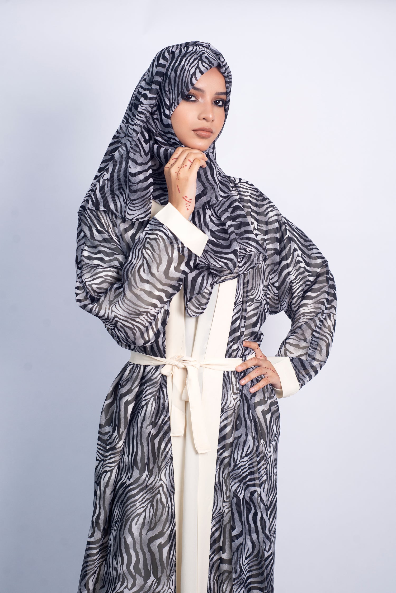 Wildcat Abaya - (Black)