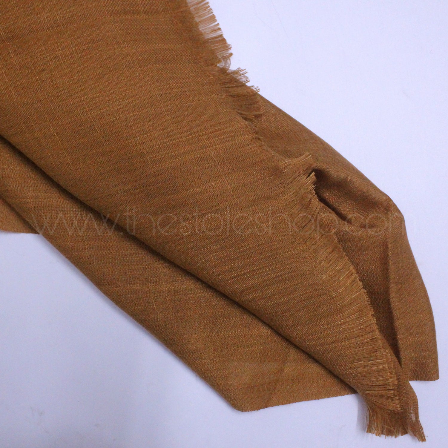 Premium Turkish – Slub Textured (Regular Width) – Russet