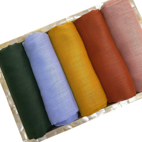 “Aurora Glow” Premium Turkish (Regular Width) Hijab Bundle