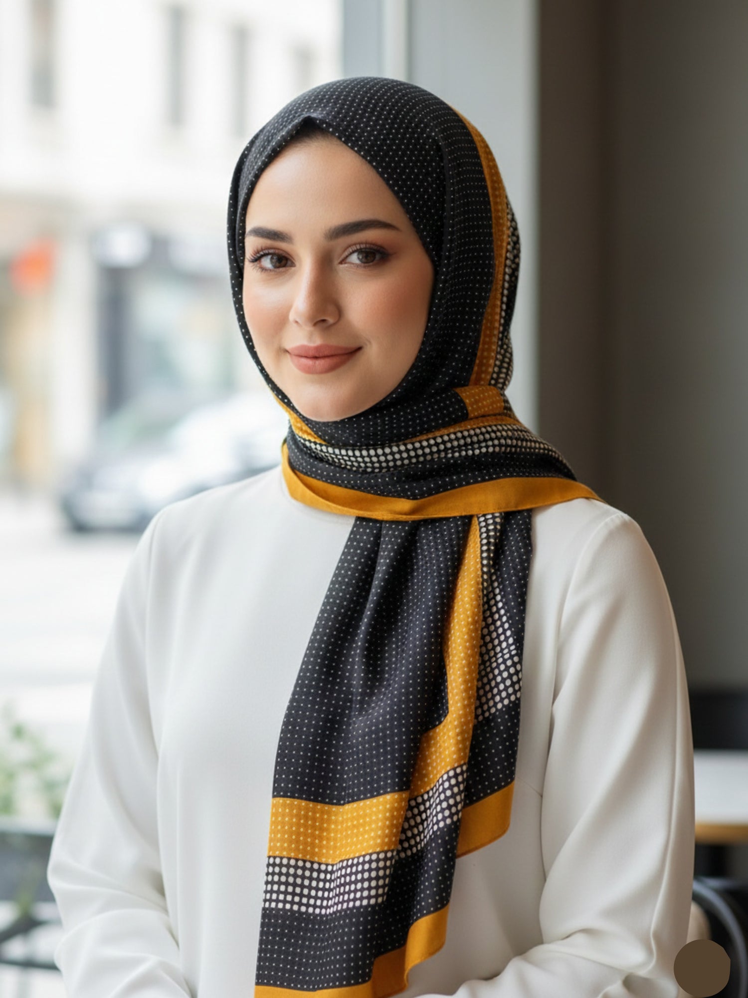 Dotrix Fall Prints - Black