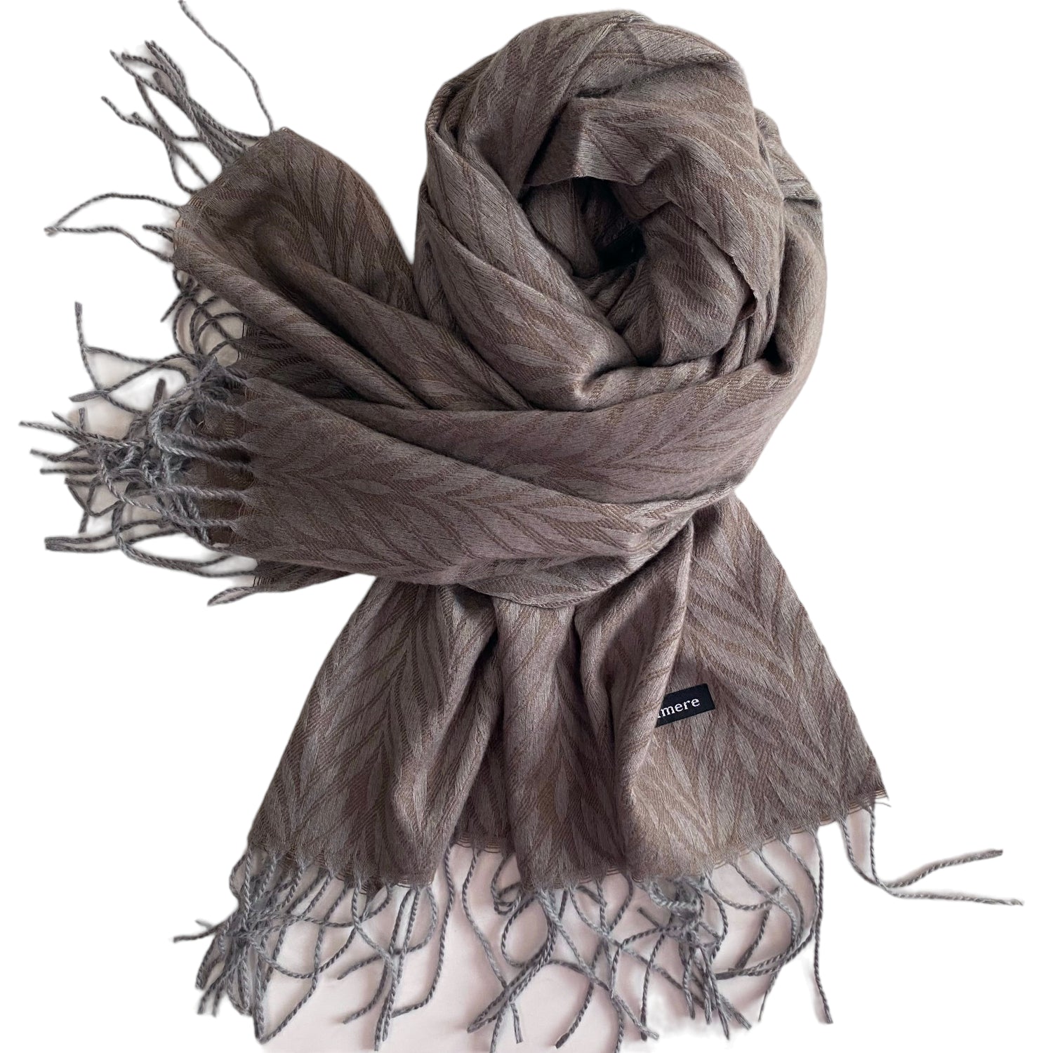 Orchard Woolen Hijab - Brown