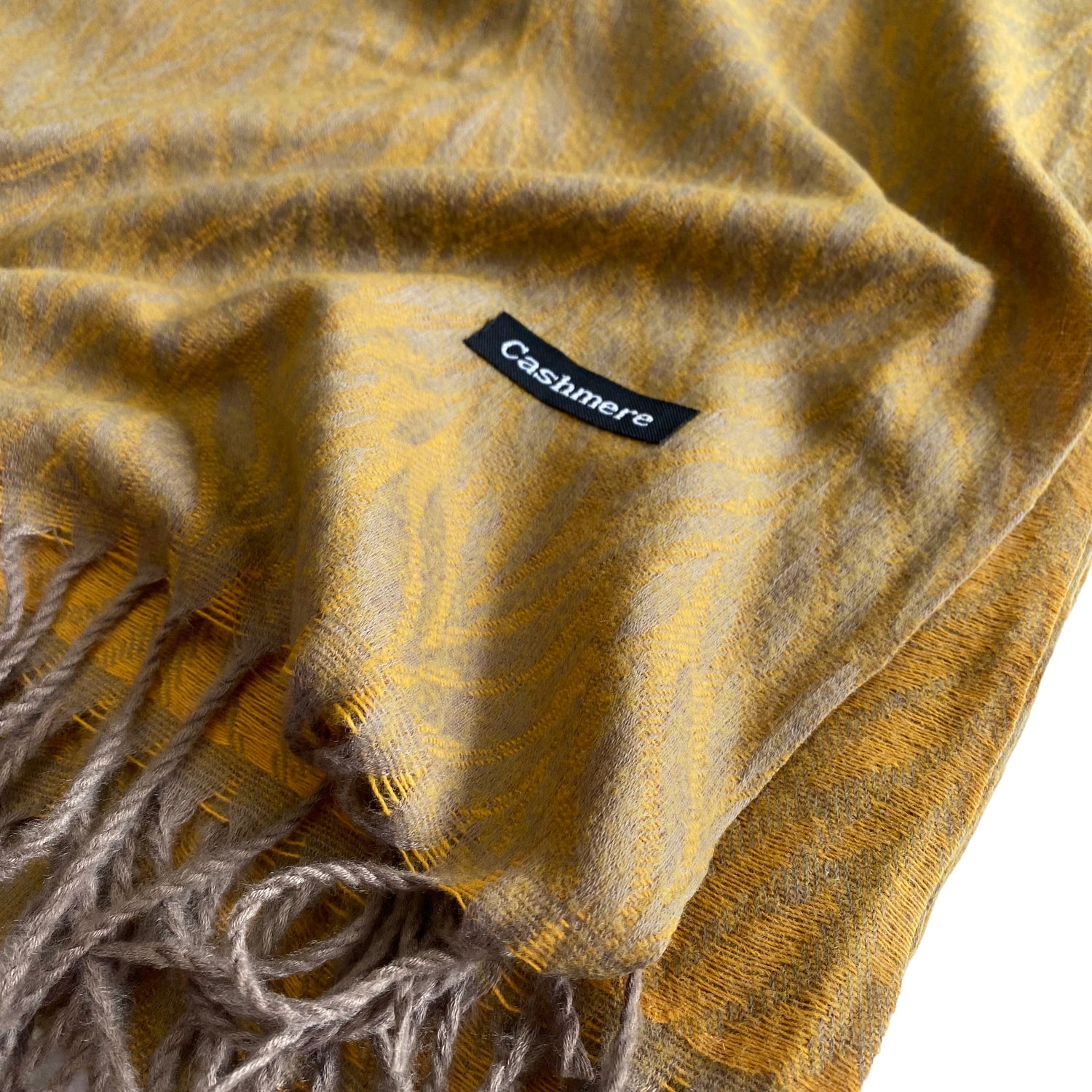 Orchard Woolen Hijab - Mustard