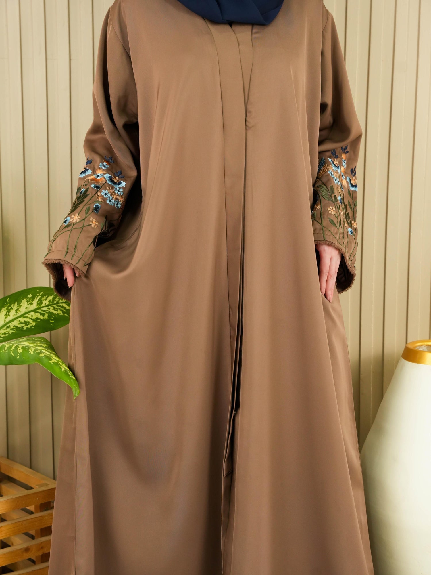 Florina Signature Abaya - Camel