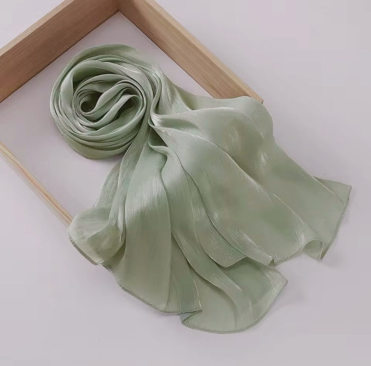 Starlit Organza Shimmer  - Mint