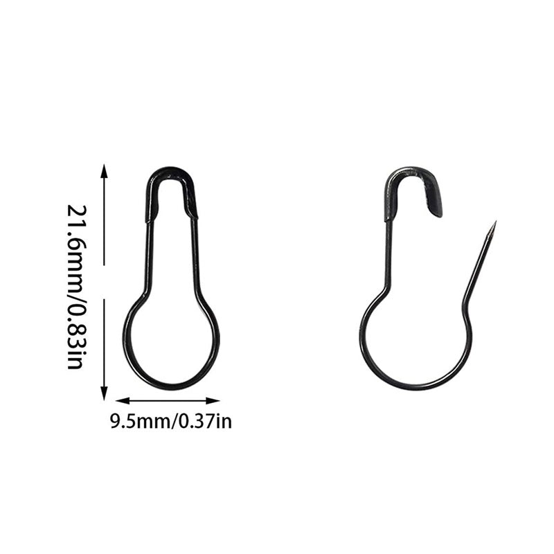 Box of Pear Pins (Snag free pins) – Silver