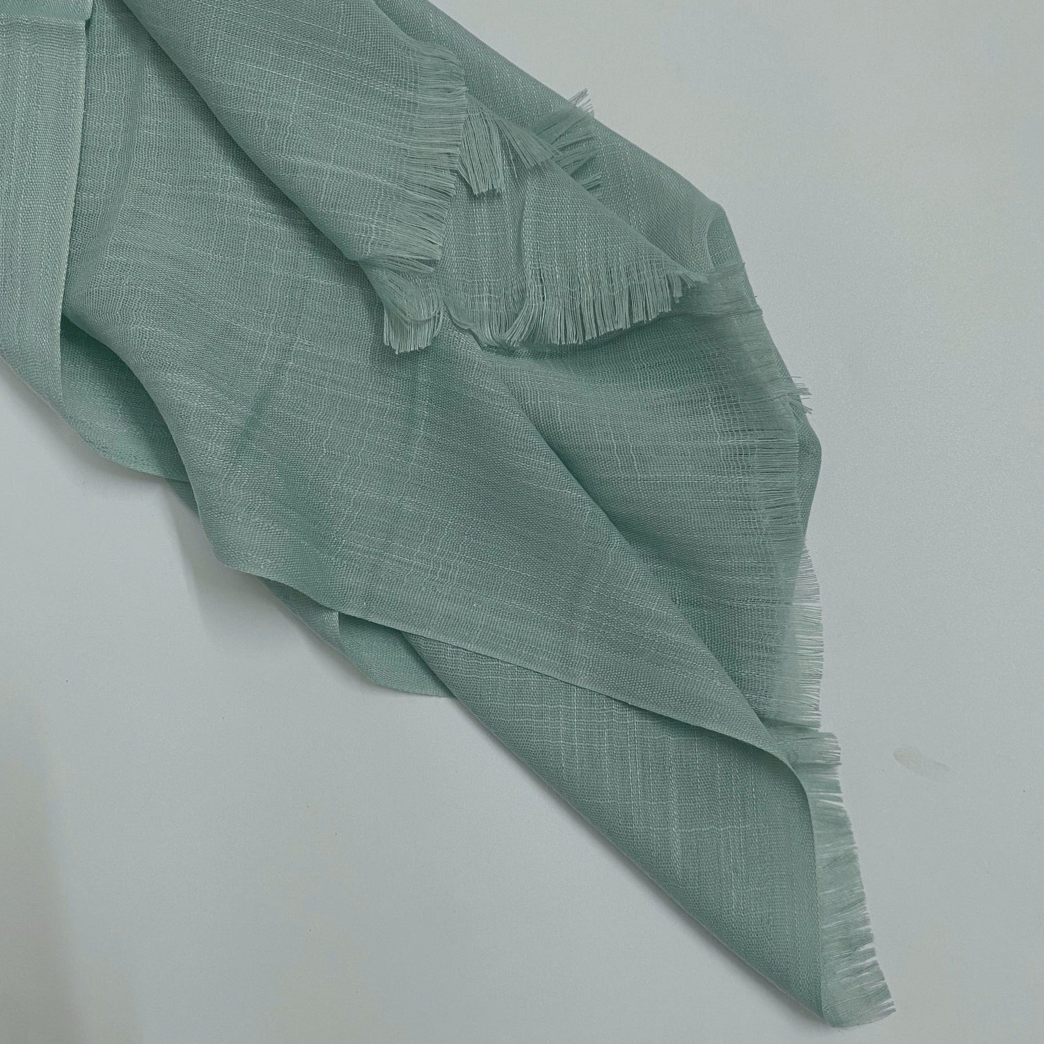 Premium Turkish – Slub Textured (Wider Width) – Ocean Green